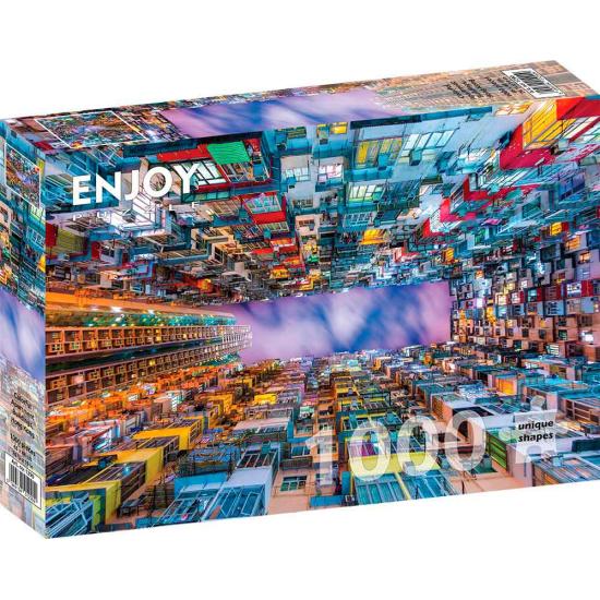 Enjoy de Hong Kong Apartments Puzzle 1000 pièces