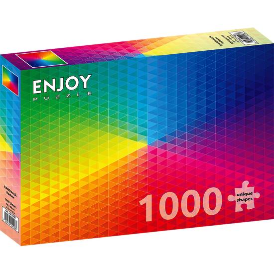 Puzzle Enjoy Arc-en-ciel Kaléidoscopique de 1000 Pieces