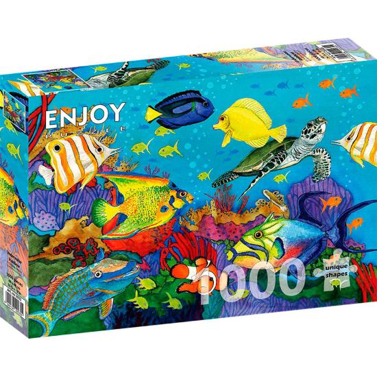 Puzzle Enjoy Arc-en-ciel sous-marin de 1000 pièces Puzzle Enjoy Arc-en-ciel sous-marin de 1000 pièces