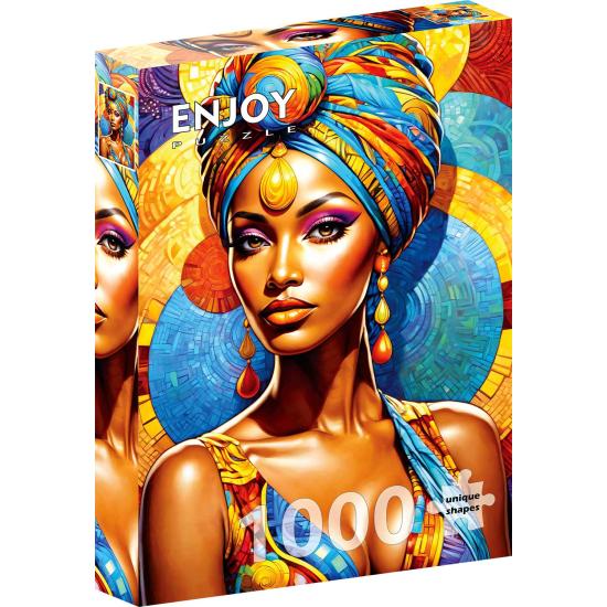 Puzzle Enjoy Beauté Africaine 1000 pièces