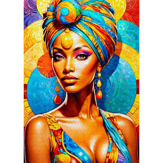 Puzzle Enjoy Beauté Africaine 1000 pièces