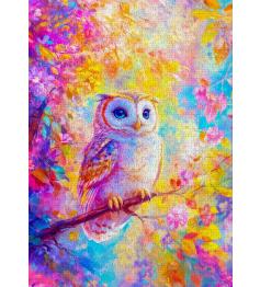 Puzzle Enjoy Hibou Pastel 1000 pièces