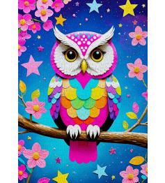 Puzzle Enjoy Chouette Étoilée 1000 pièces