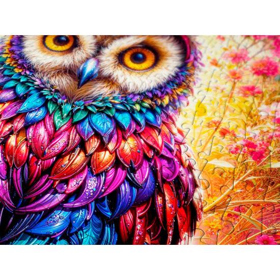 Puzzle Enjoy Hibou Néon 1000 pièces Puzzle Enjoy Hibou Néon 1000 pièces