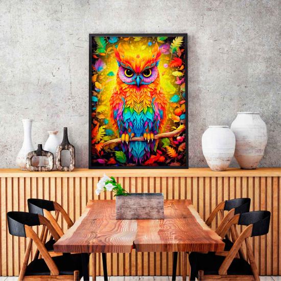 Puzzle Enjoy Hibou D'Automne de 1000 pièces