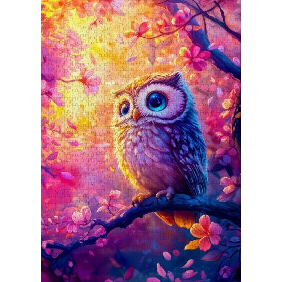 Puzzle Enjoy Hibou Rêveur 1000 pièces