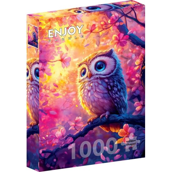 Puzzle Enjoy Hibou Rêveur 1000 pièces