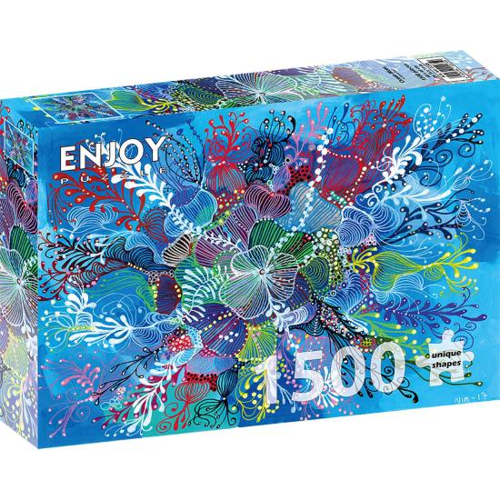Puzzle Enjoy Bleus Océaniques de 1500 pièces