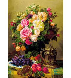 Puzzle Enjoy Still Life with Roses 1000 pièces