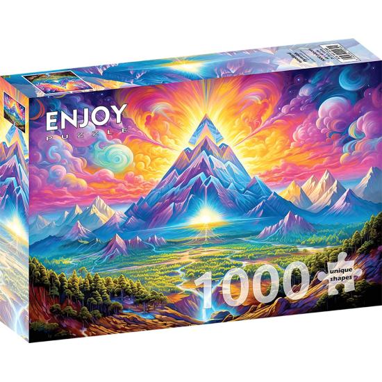 Puzzle Enjoy Forêt Pyramide de 1000 pièces