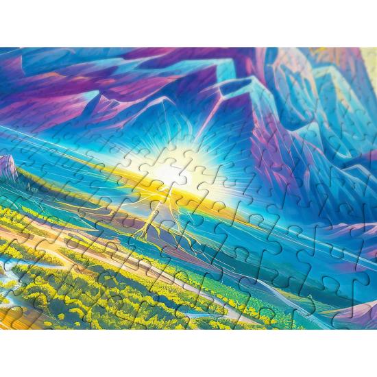 Puzzle Enjoy Forêt Pyramide de 1000 pièces