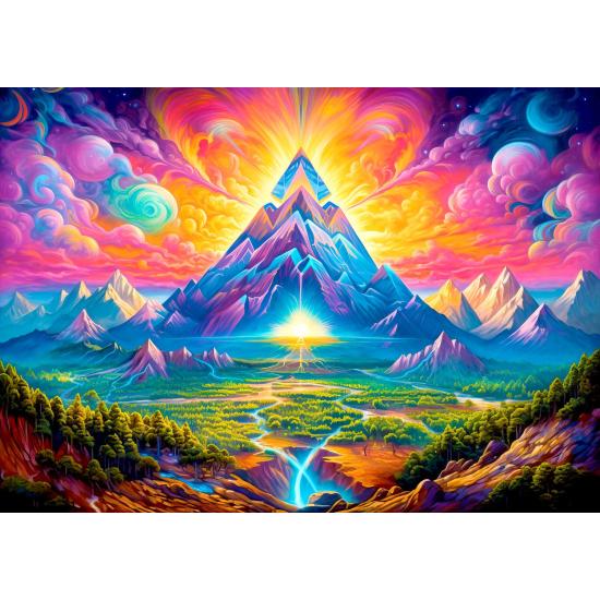 Puzzle Enjoy Forêt Pyramide de 1000 pièces