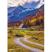 Puzzle Enjoy de la cabane dans les montagnes 1000 pièces