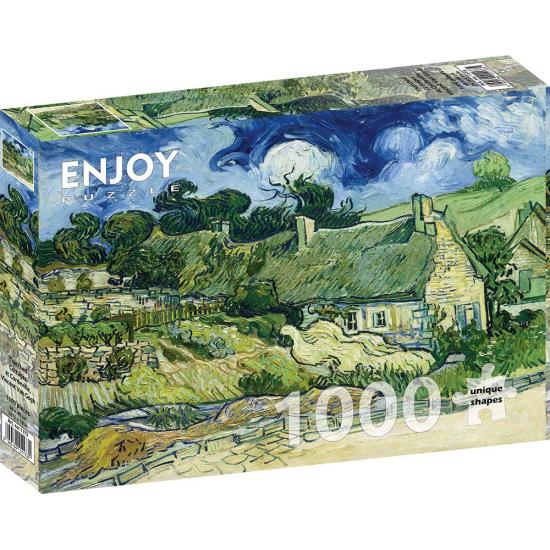 Enjoy des chaumières à Cordeville Puzzle 1000 pièces