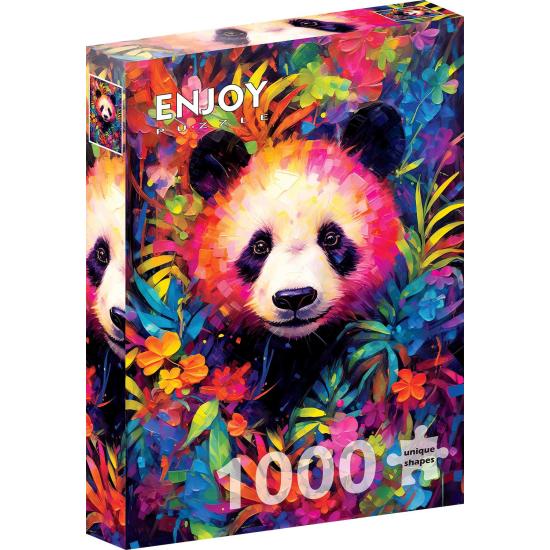 Puzzle Enjoy Panda Espiègle de 1000 pièces Puzzle Enjoy Panda Espiègle de 1000 pièces