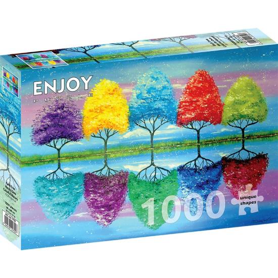 Puzzle Enjoy de chaque arbre a sa couleur de 1000 pièces