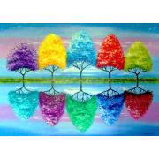 Puzzle Enjoy de chaque arbre a sa couleur de 1000 pièces