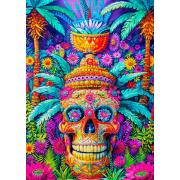 Puzzle Enjoy Crâne de la jungle de 1000 pièces