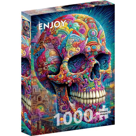 Puzzle Enjoy Crâne Original de 1000 pièces