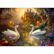 Puzzle Enjoy Chant Du Cygne de 1000 pièces