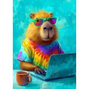 Puzzle Enjoy Capybara Cool 1000 pièces