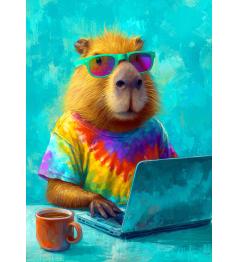Puzzle Enjoy Capybara Cool 1000 pièces
