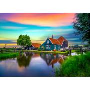 Puzzle Enjoy Ferme aux Pays-Bas de 1000 Pieces