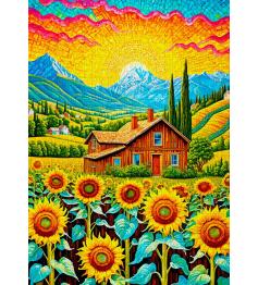 Puzzle Enjoy Maison De Tournesol 1000 pièces