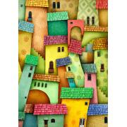 Puzzle Enjoy des maisons heureuses 1000 pièces