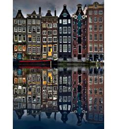 Puzzle Enjoy Maisons à Amsterdam de 1000 Pieces