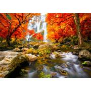 Puzzle Enjoy de la cascade d'automne 1000 pièces