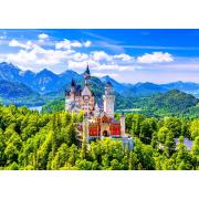 Puzzle Enjoy du château de Neuschwanstein en été 1000 pièces