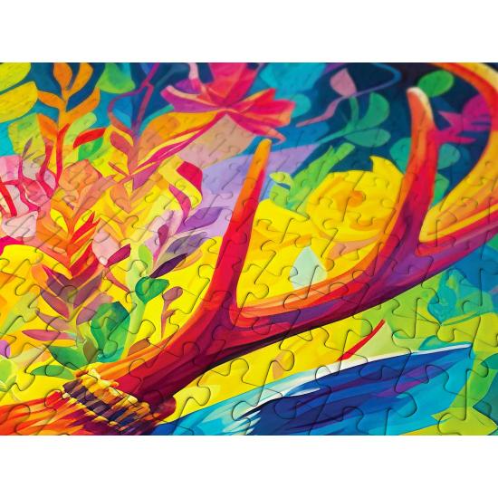 Puzzle Enjoy Cerf Couronné de 1000 pièces