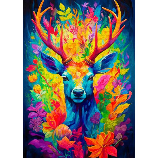 Puzzle Enjoy Cerf Couronné de 1000 pièces