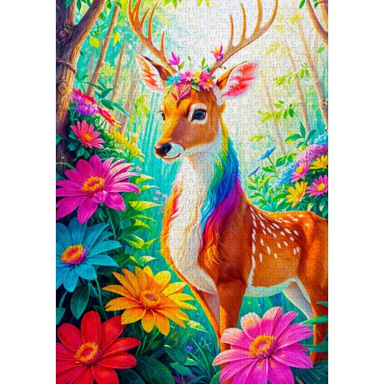 Puzzle Enjoy Cerf Magique 1000 pièces