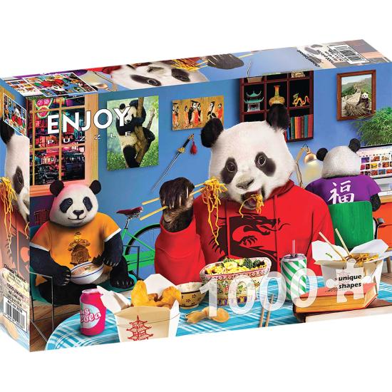 Puzzle Enjoy Chinois à Emporter de 1000 pièces