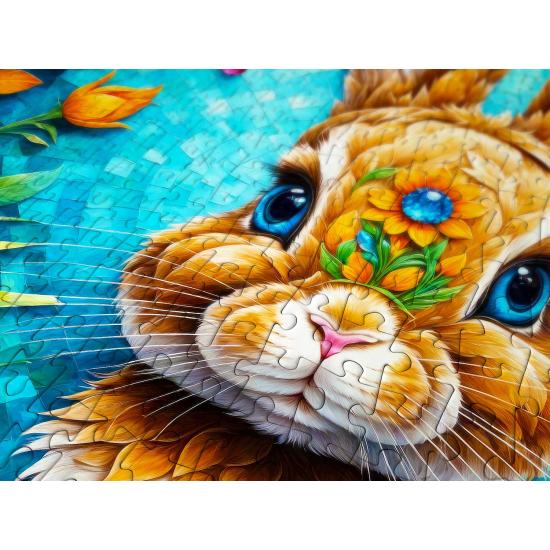 Puzzle Enjoy Lapin De Jardin 1000 pièces Puzzle Enjoy Lapin De Jardin 1000 pièces