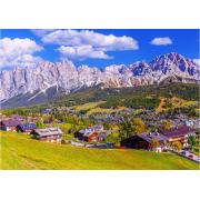 Puzzle Enjoy Cortina D'Ampezzo, Italie 1000 pièces