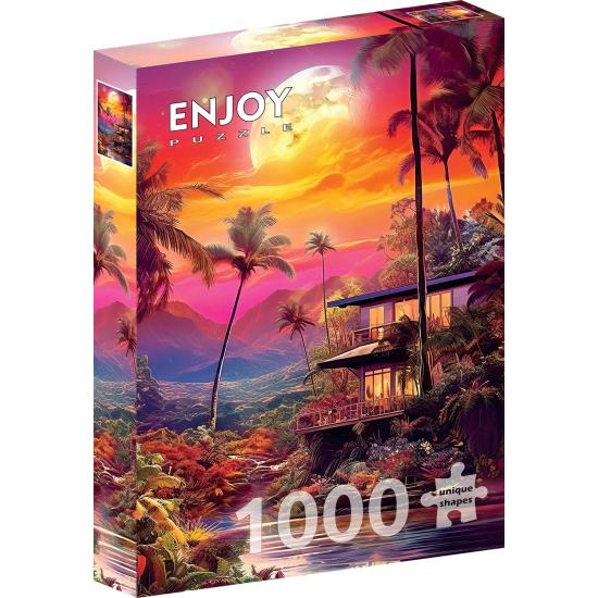 Puzzle Enjoy Crepuscule Charmant de 1000 pièces Puzzle Enjoy Crepuscule Charmant de 1000 pièces