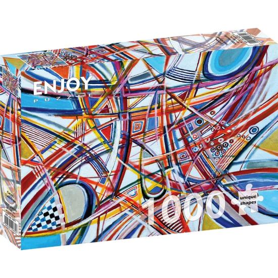 Puzzle Enjoy Curves 1000 pièces