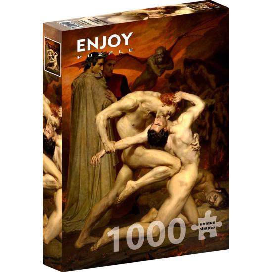 Puzzle Enjoy Dante et Virgile 1000 pièces