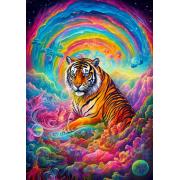 Puzzle Enjoy Où Règne Les Tigres de 1000 pièces