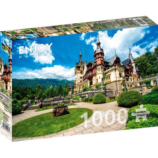 Puzzle Enjoy du château royal de Sinaia, Roumanie 1000 pièces