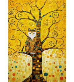 Puzzle Enjoy Le Chat Dans L'Arbre De Vie De Klimt 1000 pièces