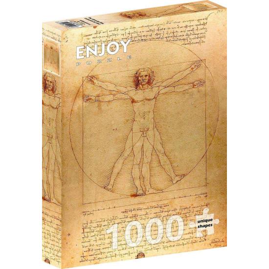 Puzzle Enjoy The Vitruvian Man 1000 pièces