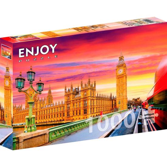 Puzzle Enjoy Le Palais De Westminster, Londres 1000 pièces
