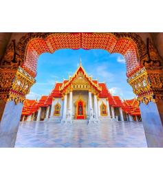 Puzzle Enjoy Le Temple De Marbre, Bangkok 1000 pièces