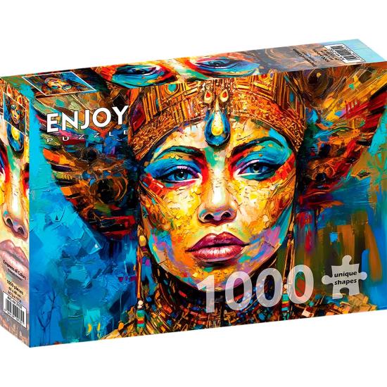 Puzzle Enjoy Impéraire De Couleurs 1000 pièces