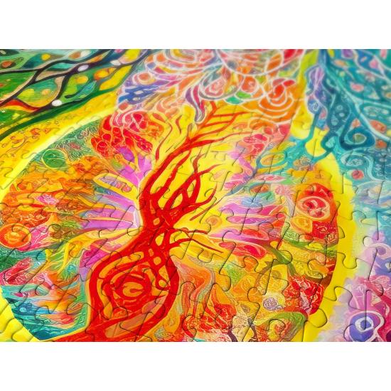 Puzzle Enjoy Épicentre Arc-En-Ciel de 1000 pièces