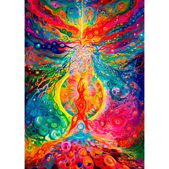 Puzzle Enjoy Épicentre Arc-En-Ciel de 1000 pièces